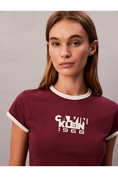 Calvin Klein 1968 Logo Graphic Baby Tee
