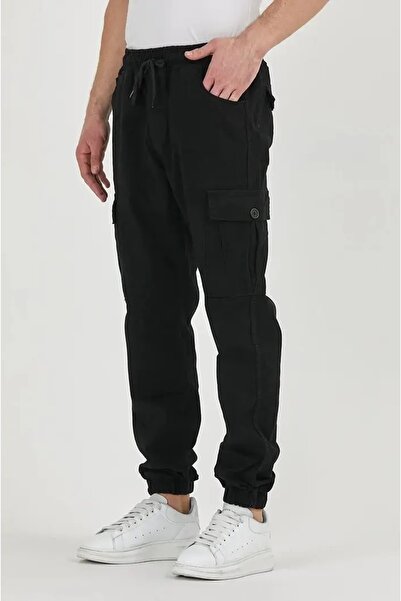SERAZAT Cargo Pants with Cargo Pockets Cotton Lycra Elastic Leg Cargo Pants
