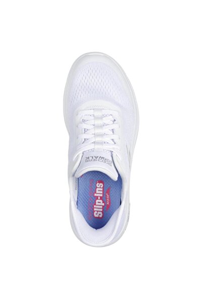 SKECHERS Women's GO WALK Valencia Arch Fit 2.0 Sneakers - White, EU 38