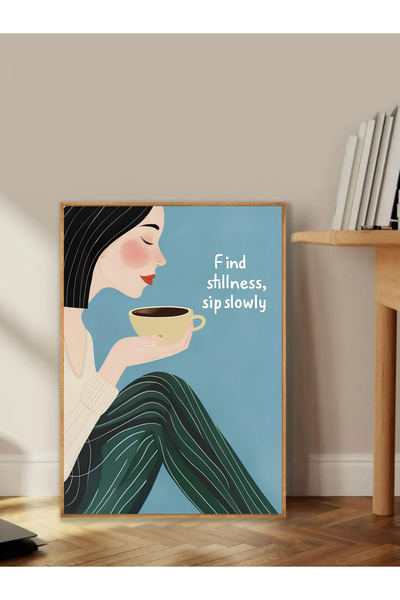 Tuba Decor Tablo dintr-o singură bucată cu rame din lemn pentru sufragerie, sufragerie, bucătărie