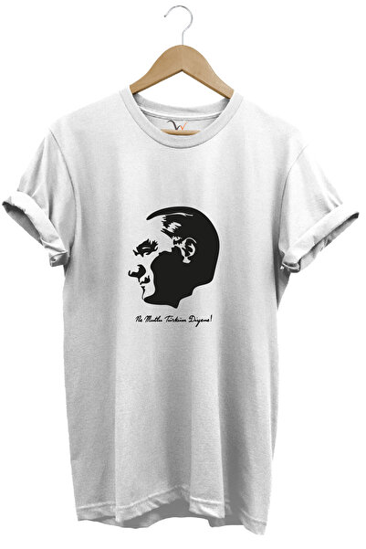WİDİ 29 octombrie Atatürk și spunând că sunt un turc fericit! Tricou cu decol...