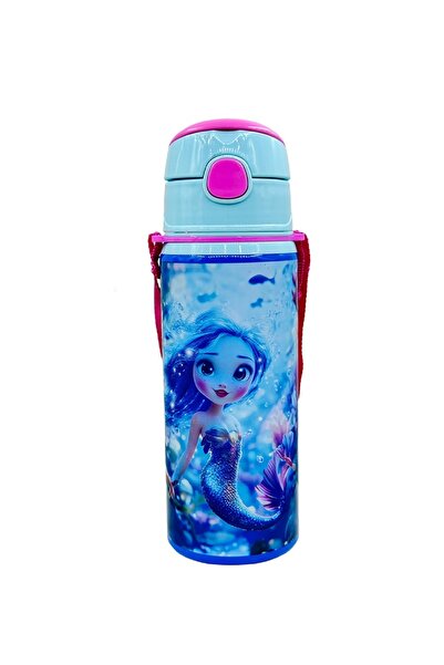 Mikro 600ml Alüminyum Matara Kız İçin