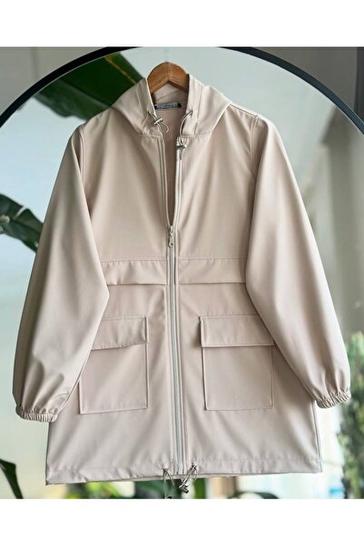 Moda New Face Γυναικείο αδιάβροχο υφασμάτινο αδιάβροχο μπουφάν