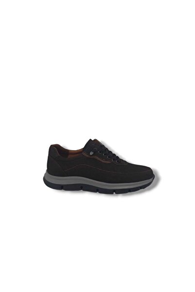 Zerhan Modesa 285 Men's Dark Brown Crazy Leather Rubber Laced Poly Sole (Light) Shoes