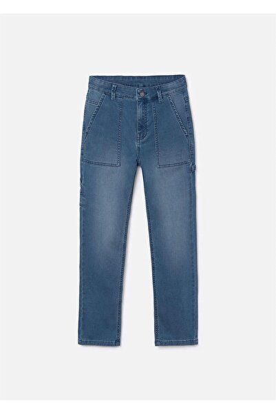 MAYORAL Boy's Straight Leg Jeans Blue 7558