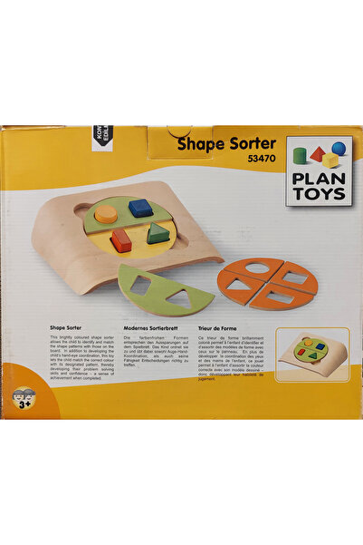Hape Wooden Game Board Geometry