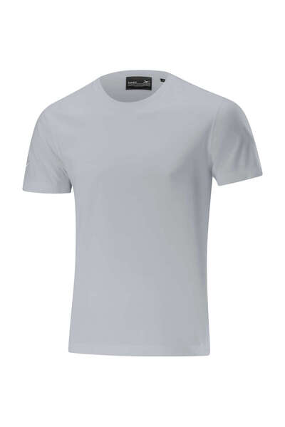 MIZUNO تي شيرت شيزوكا فري تايم للرجال باللون الرمادي