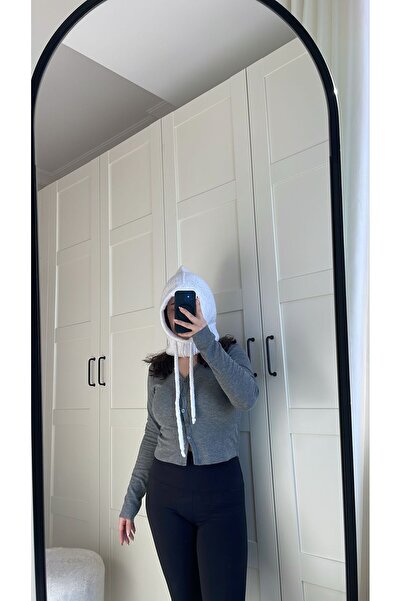 Kahvemavii Örgü Balaklava