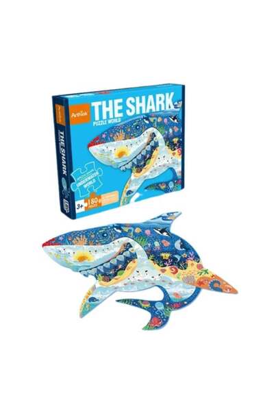 Arthink Puzzle in Forma de Rechin - 180 Piese
