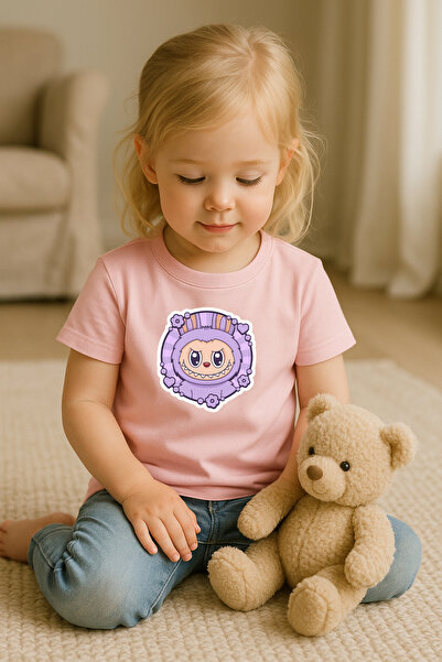 SVART WEAR Labubu Print Toy cu imprimeu Tricou cu tricou modele pentru copii ...