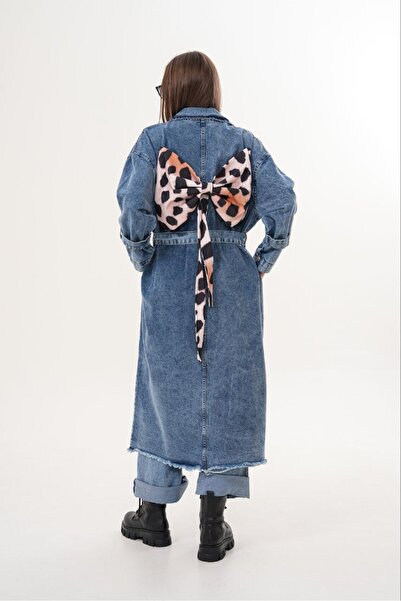 Kokoş Kadını DENİM TASARIM TRENÇKOT