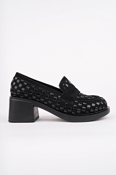 Madam Tarz RCP-8107 Лофер с квадратна форма и дебел ток