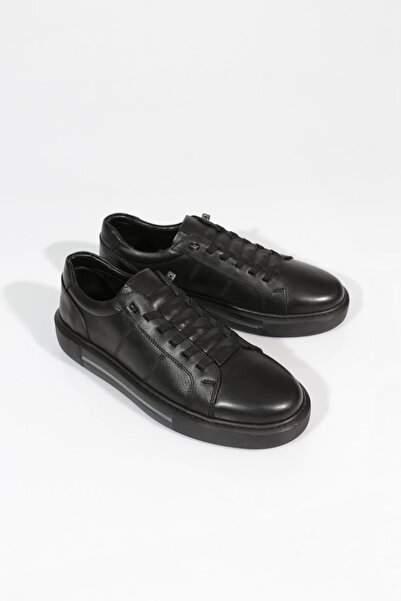 DGN 1593 Men's Rubber Detailed Flat Sole Sneakers Shoes