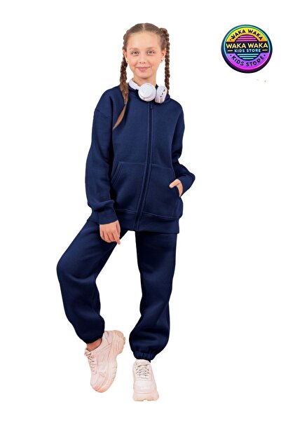 ww waka waka kids store Unisex Παιδική ζακέτα με φερμουάρ και κουκούλα