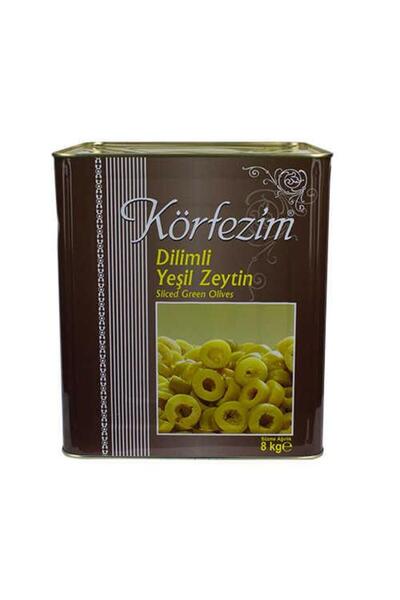 Körfezim Dilimli Yeşil Zeytin 8 kg