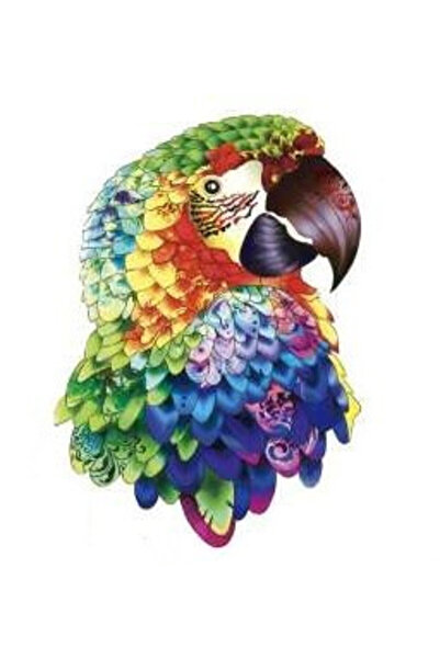 OEM Ξύλινο παζλ 94 τεμαχίων σε σχήμα παπαγάλου