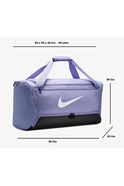 Nike Spor Çanta Büyük Boy Spor Çanta 60x30x30Cm 60 Litre Mor