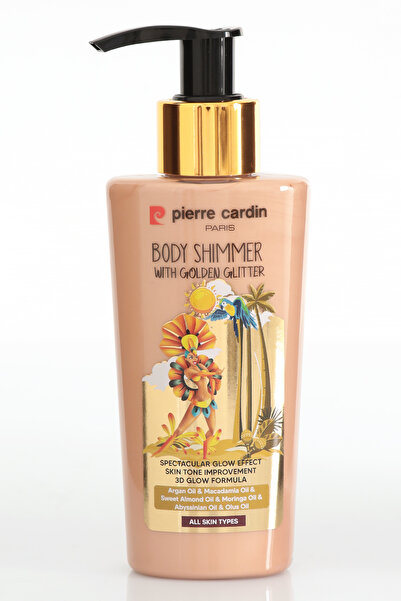 Pierre Cardin Body Shimmer With Golden Glitter-Altın Işıltılı Vücut Parlatıcı...