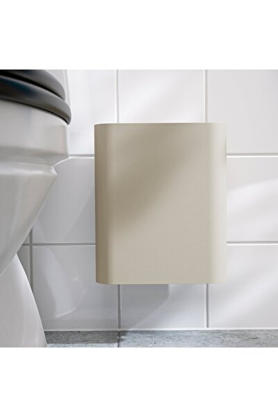 Generic Waste bin, beige, 3 l