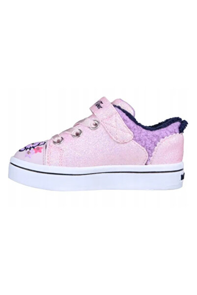 SKECHERS Kids Twi-Lites 2.0 LED Light-Up Sneakers Pink EU 22