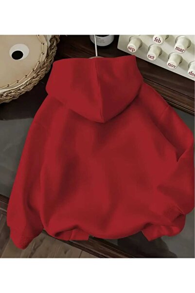 ORVIO Group Women's Mom Printed Butterfly Heart Printed Hoodie