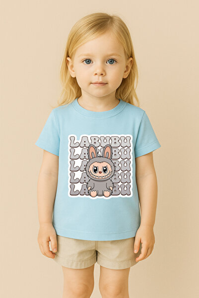 SVART WEAR Labubu Print Toy cu imprimeu Tricou cu tricou modele pentru copii ...