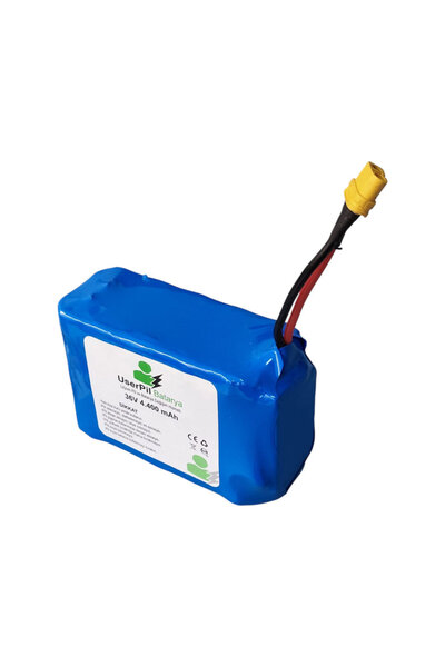 Home 36V 4400 mAh Hoverboard Bataryası – Lityum Pil, XT60 Erkek Soketli