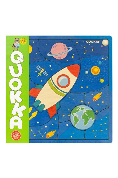 Quokka Outdoor Wooden Puzzle - Space 12 pieces