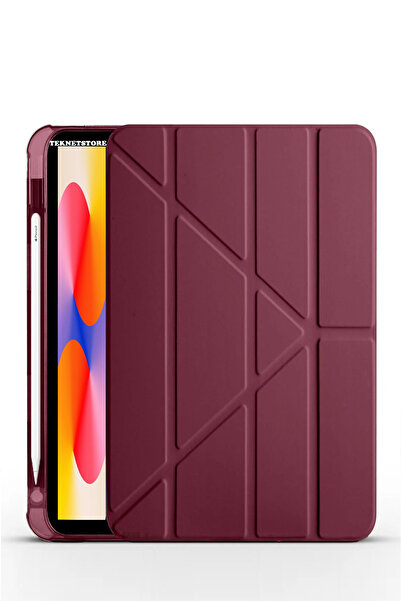 TEKNETSTORE Huawei Matepad Se 11'' inç 2024 Kılıf Kalem Bölmeli Standlı Kapaklı Uyku Modlu Akıllı Kılıf