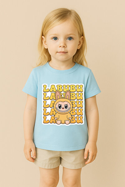 SVART WEAR Labubu Print Toy cu imprimeu Tricou cu tricou modele pentru copii ...