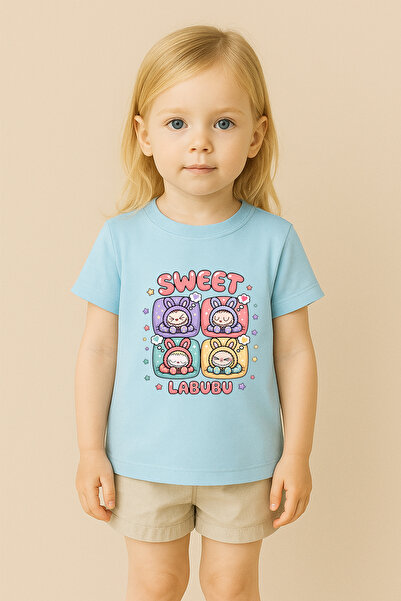 SVART WEAR Labubu Print Toy cu imprimeu Tricou cu tricou modele pentru copii ...