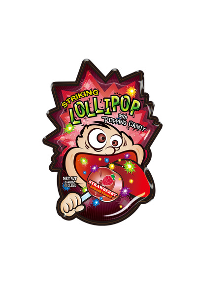 Striking مصاصة بنكهة الفراولة 13.8 جرام × 48