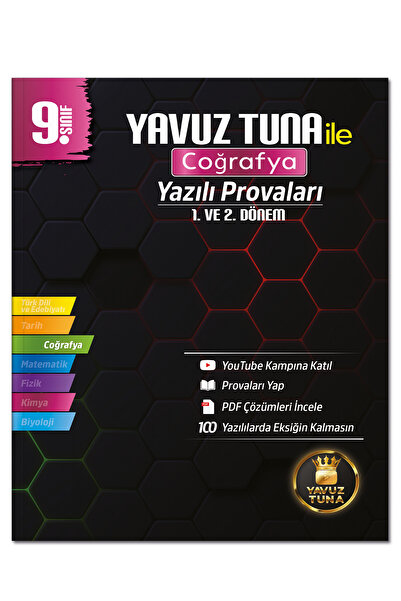 Yavuz Tuna Coğrafya 9. Sınıf Coğrafya Yazılı Provaları