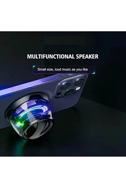 primatech Kablosuz Bluetooth Hoparlör Mini Manyetik Braket Ses Açık Hava Taşınabilir Masaüstü Mini Hoparlör