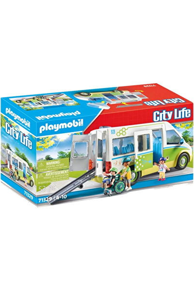 Playmobil Scolar De La Oras on the Side of the Bus