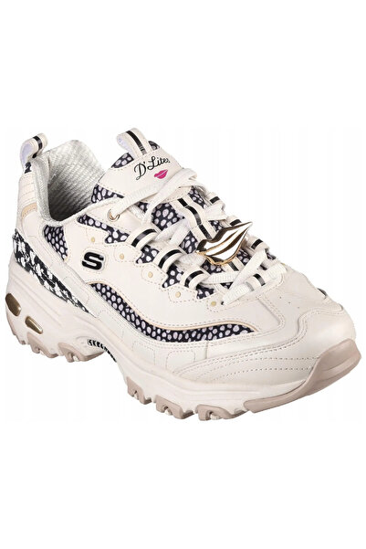 SKECHERS Teniși D'Lites Floral pentru femei - Negri