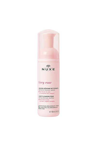 Nuxe Very Rose Cleansing Foam for all skin types, 150 ml