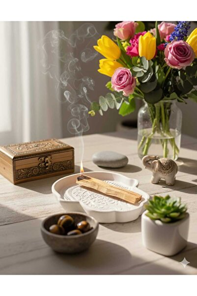 beautystyle Διακοσμητικό πιάτο & θυμιατήριο Χέρι Φατίμας