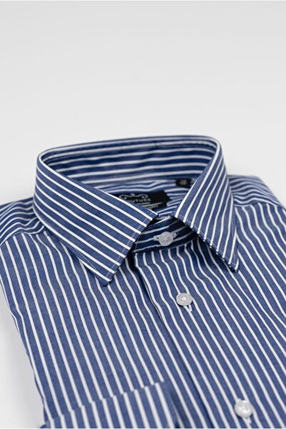 Couture For Gentlemen Camasa barbati in dungi bleumarin Cms05blm