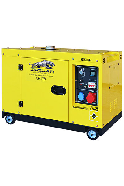 JAGUAR JENERATÖR 9 kVA Kabinli Dizel Marşlı MONOFAZE Jeneratör