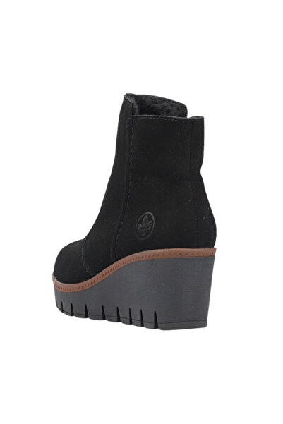 Rieker Casual boots, women, RIEKER, Y5065-00 black, suede 39