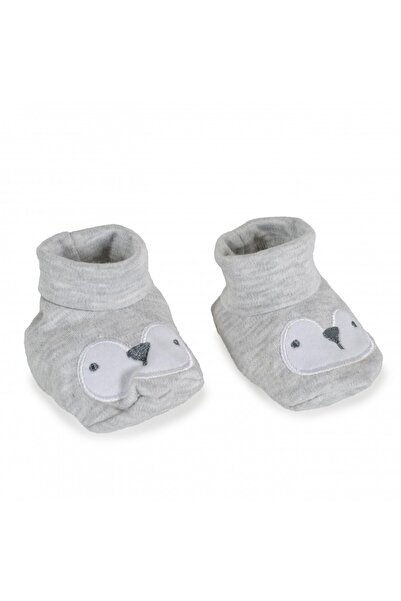 Cangaroo Rey grey baby hat and booties set