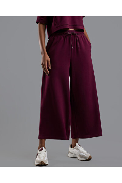 R&B Solid Trackpants with Drawstring Waist