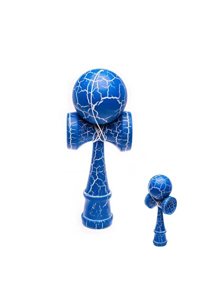 NextFarma Kendama profesionala din lemn, 18 cm –CRACK cu design crapat, culoa...