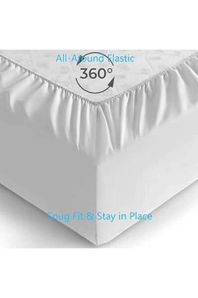 Mercaton Napínacia plachta, bavlna, pevná látka, 140 g/m2, 150 x 200 cm, biela