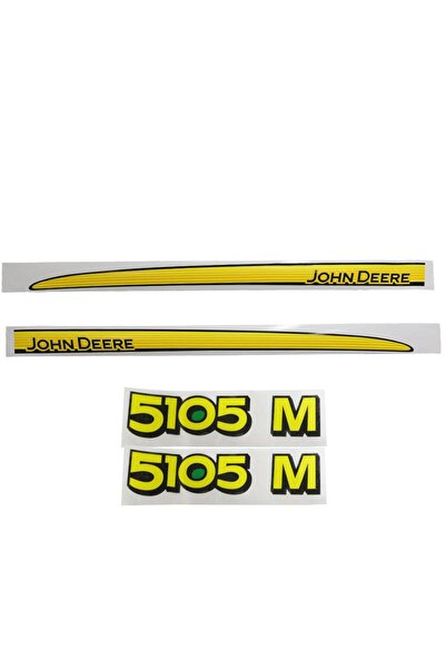 PEREN TRAKTÖR John Deere 5105 M Yan Yazı Takımı