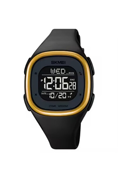 Skmei Ceas de mână bărbătesc sport cuarț digital modă casual negru auriu