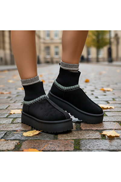 Lush Fashion Mocasini Dama Imblaniti din Piele Intoarsa Cod: VL258 (I0)