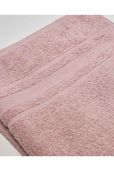 R&B Beige Unisex Textured Bath Towel