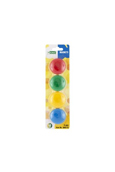 D.Rect Magneți, Culoare Multicoloră, Material Plastic/Magnet, Dimensiune 40 m...